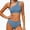 Navy-c62, variant on OSOLU Girls Swimsuit Two Piece One Shoulder Bikini Bathing Suit Set Color Block Padded Swimwear For Kids Teens 7-16Y Trendy Beachwear