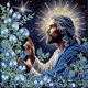 thumbnail image 1 of 5D DIY Kit Con Forma Especial Parcial Jesús 30x30cm, 1 of 9