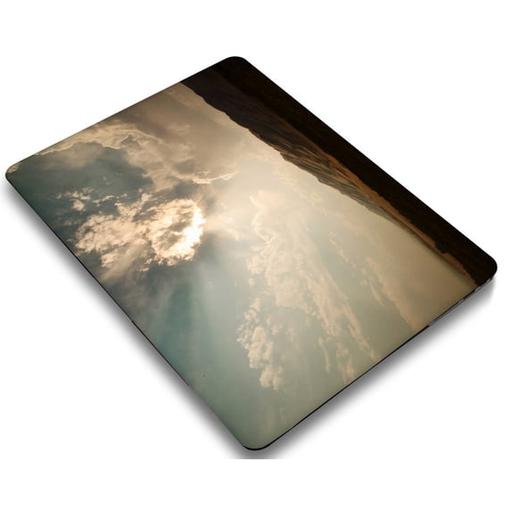 KSK KAISHEK Hard Case Only Compatible Old MacBook Pro 15" with Retina Display No USB-C, No CD-ROM + Black Keyboard Cover Model: A1398 Sky Series 1034