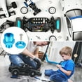 thumbnail image 5 of Uxcell Wheel Hex Hub Adapter with M4 Threaded Axle,12mm to 17mm for 1/10 RC Car Upgrade 1/8 Tires (Sky Blue), 5 of 6