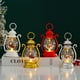 thumbnail image 1 of Xihbxyly Lámpara de Aceite Navideña, Pequeña Linterna de Mano, Efecto de Llama Intermitente, Decoración de Mesa, Accesorio para Colgar En El Árbol, Decoración Del Hogar, Idea de Regalo Festivo, Uso I, 1 of 1