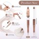 thumbnail image 4 of Plastic with Gold Powder Ball-Point Pen Beadable Pen for DIY Personalized Pen with Jewelry Bead Peru 144x12mm, 4 of 9