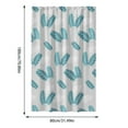 thumbnail image 3 of Liquidación de cortinas de ducha Huayishang, cortina de ducha de tela o poliéster suave y de calidad hotelera, lavable a máquina, forro de cortina de ducha blanco para bañera, decoración de baño,, 3 of 8