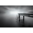 thumbnail image 3 of Guerola, Joaquin 14x11 Black Modern Framed Museum Art Print Titled - The Pier Iii, 3 of 5