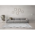 thumbnail image 3 of Ahgly Company Indoor Round Solid Gray Modern Area Rugs, 7' Round, 3 of 4