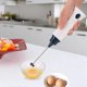 thumbnail image 3 of Handheld Electric Coffee Mixer Frother Automatic Milk Beverage Foamer Cream Whisk Cooking Stirrer Egg Beater With Cover, 3 of 5