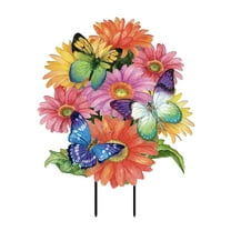 Fluttering Butterflies Spring Metal Art 27.5" x 17" Briarwood Lane
