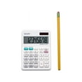 thumbnail image 6 of Sharp Calculators EL-310WB 8-Digit Mini-Desktop Calculator, White, 6 of 19