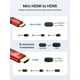 thumbnail image 2 of Cable HDMI JSAUX Mini HDMI a HDMI 2.0 4K 60 Hz 3 m - Rojo, 2 of 7