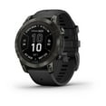 thumbnail image 4 of Garmin Fenix 7 Pro Sapphire Solar Edition 47 MM Carbon Gray DLC Titanium with Black Band GPS Smartwatch Built-in Flashlight And Power Sapphire Solar Charging Lens And Advanced Training Features, 4 of 9
