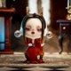 thumbnail image 3 of Popmart Skullpanda X The Addams Family Blind Bag figura misteriosa de acción Caixas Supresas caja sorpresa juguetes y pasatiempos regalos para niños, 3 of 4