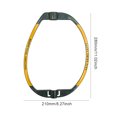 thumbnail image 2 of Swing Trainer Golf Plane Corrector para principiantes de golf Negro Amarillo Amarillo, 2 of 6