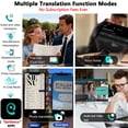 thumbnail image 5 of AI Smart Glasses for Men Women, Bluetooth Glasses with 164+ Languages Translation, Color-Change Lens and Hands-Free Calls for Travel Meeting Trade Business, 5 of 9