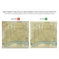 thumbnail image 3 of HISTORIX 1895 Map of Detroit Michigan Vintage Poster Wall Art Print, 18 x 24 Inch, 3 of 8