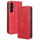 thumbnail image 1 of Funda para Samsung Galaxy A55 5G Kickstand Cover Cierre magnético Cartera de cuero Compatible con Samsung Galaxy A55 5G Funda, Rojo, 1 of 5
