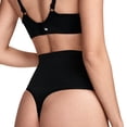 thumbnail image 3 of Jockey Women's Skimmies Seamfree Tummy Smoothing Thong - 2 Pack, 3 of 6