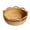 M, variant on Rattan Round Serving Tray, Fruit Basket Display Platter Food Organizer, Hand Woven Woven Serving Basket Bowl Wicker Tray for Drink Countertop S