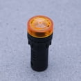 thumbnail image 3 of 24V Small LED Signal Lamp Indicator Light Buzzer Alarm (Yellow Light), 3 of 5