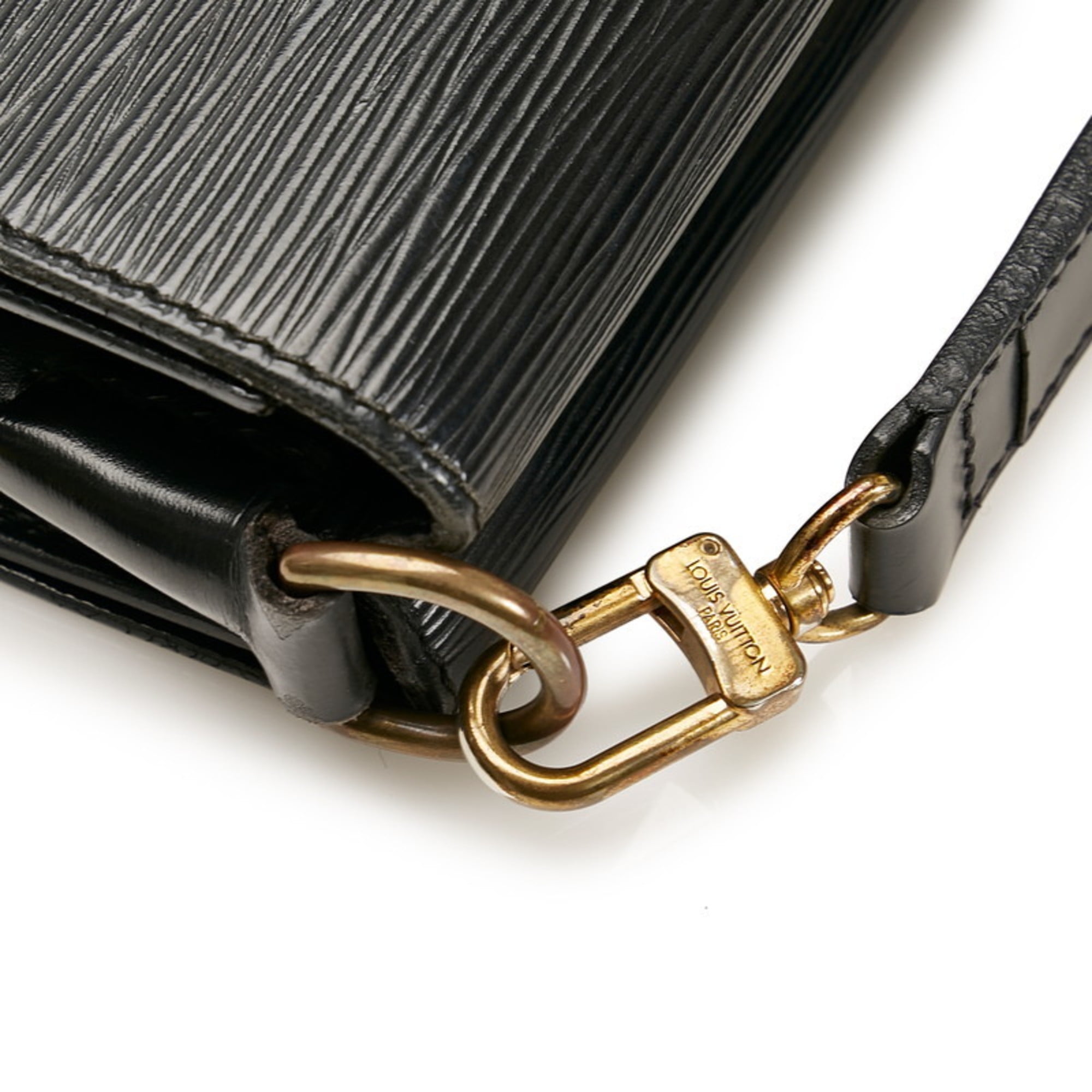 Pre-Owned Louis Vuitton Epi Bifus Handbag Shoulder Bag M52322 Noir 