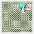 thumbnail image 2 of PinPix ArtToFrames 22x22 Custom Cork Bulletin Board    Poster Board Has a Fabric Style Canvas Finish, Framed in Satin White Frame (PinPix-229), 2 of 5