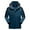 Dark Blue, variant on Men's Waterproof 3-in-1 Ski Snow Jacket Puffer Liner Insulated Winter Coat Mountain Warm Hooded Snowboarding Raincoat Jackets Black,XXXXL