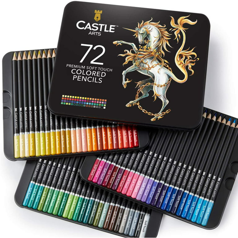 Castle art supplies drawing and sketching pencil art set