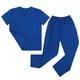 thumbnail image 4 of 1 Juego de uniforme de enfermera, uniforme de tela con bolsillo, uniformes de enfermería con cuello en V, conjunto con bolsillos, talla M, 4 of 7