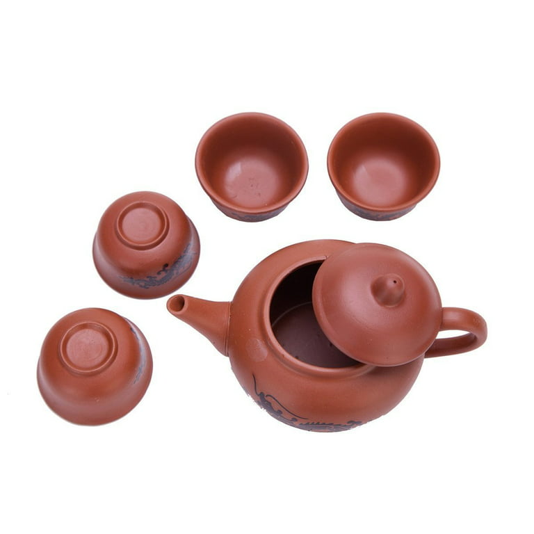 Purple-Clay Chiness Mini Teapot Set – Available in 4 Styles