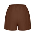 thumbnail image 5 of Ashirexll Women's Shorts, Summer Shorts for Women, Casual Vintage Pants Color Pocket Shorts, 5 of 7