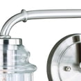 thumbnail image 3 of Vaxcel International W0241 Coiffeuse 3 Lumières Toledo Nickel Satiné, 3 of 6