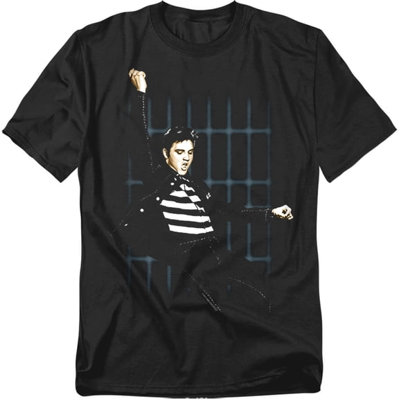 Elvis Presley T-Shirt Blue Bars Unisex Graphic Tee For Men & Women