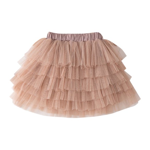 Youmylove Dresses For Girls Toddler Little Child Short Ballet Tulle Tutu Skirt Mesh Short Skirt Princess Performance Skirt Sweet Skirt