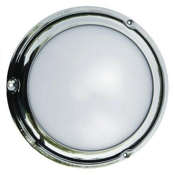 T-H Marine Supplies LED-33250-DP LED Low Profile Dome Light with Stainless Bezel Combo, Blue & White