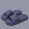 thumbnail image 1 of Zapatillas de hombre de talla grande 48 49, suela blanda de EVA, zapatilla de casa para mujer, sandalias de playa de verano para parejas, chanclas informales, zapatos deslizantes para el baño, 1 of 7