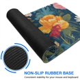 thumbnail image 6 of Long Mouse Pads for Desk,Pioneer Flower Floral Print Pattern Desk Mats on Top Of Desks, Desk Mouse Pad Extra Large with 3mm Non-Slip Base and Stitched Edge for Gaming,Office,Work,Home 35.4"x15.7", 6 of 6
