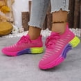 thumbnail image 4 of Wovix Women's Walking Sneakers Comfort Trendy Lightweight Breathable Tennis Running Shoes Hot Pink 42, 4 of 8