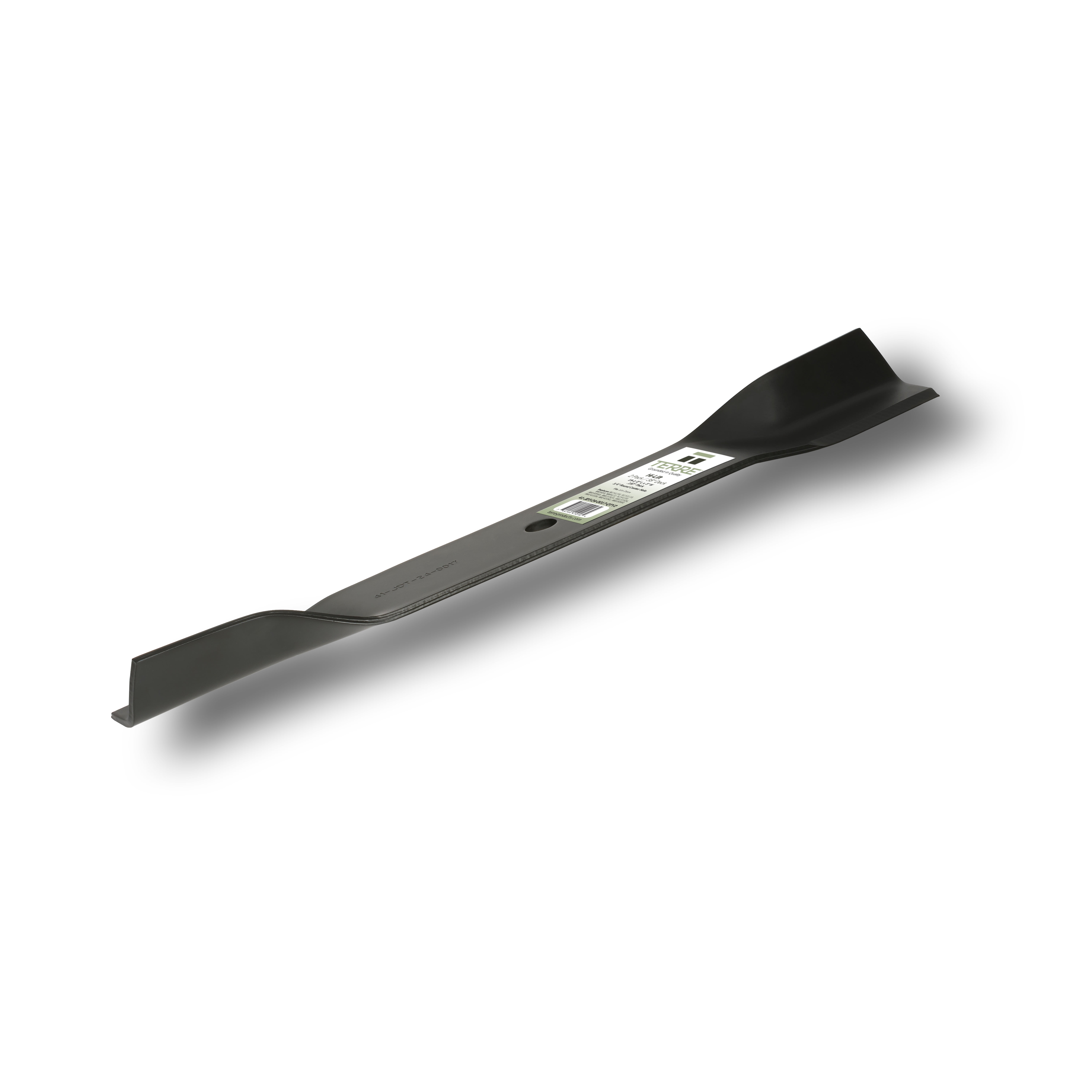 Terre Products, 2 Pack Hi Lift Lawn Mower Blades, 38 Inch Deck, Replacement for John Deere AM137324, M153118, M84472, M83459, AM100991, AM141041