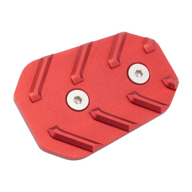 Extensión del extensor del Pedal de de freno almohadilla de ampliación reemplazo resistente antideslizante Rojo