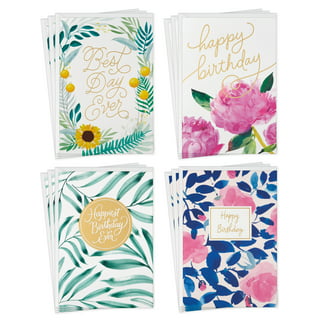 Thank You Cards, Floral Watercolor Bulk Set with Envelopes (5 x 3.7 In, 120  Pack)