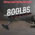 thumbnail image 5 of Ataucjin Weight Bench, Foldable and Adjustable Strength Training Bench for Full Body Bench Press Sit Up Incline Flat Decline, 5 of 7