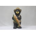 thumbnail image 2 of Garden Statue Standing Bear with Fish Welcome Sign Yard Decor, 2 of 5