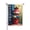 Style 2, variant on Patriotic Welcome Garden Flag 12x18 Inch Double Sided – Uncle Sam Hat Red Blue Hearts Bucket Outdoor Yard Decoration For Porch, Lawn & Patio