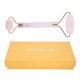 thumbnail image 1 of Rodillo masajeador facial de doble cabezal Herramienta de masaje con rodillo natural para rostro, brazos, espalda, cintura Oro rosa, 1 of 10