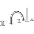 thumbnail image 2 of Grohe 25 049 3 Atrio Deck Mounted Roman Tub Filler - Chrome, 2 of 5