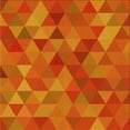 thumbnail image 1 of Ahgly Company Machine Washable Indoor Square Transitional Neon Orange Area Rugs, 6' Square, 1 of 7