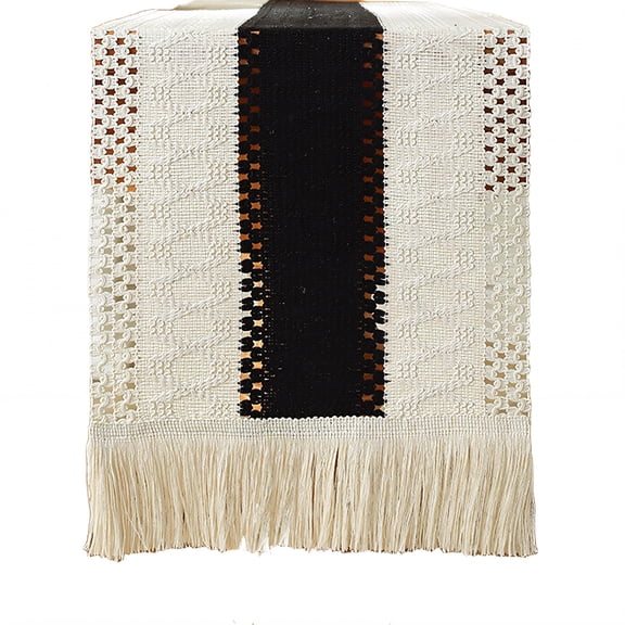 AUQ 2026 New Table Runner Minimal Upkeep Kitchen Table Decor Cotton Textile Farmhouse Table Decor Style2 30*240Cm for Dining Tables Modern Kitchens Holiday Gatherings Home Parties