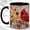 Black, variant on Celestial Dragon Coffee Mug, Fantasy Dragon Mug, Ceramic 11 oz