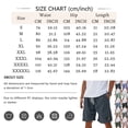 thumbnail image 3 of LTTVQM Mens Linen Shorts Breathable Summer Casual Pants Loose Fit Vacation Going Out Short Black S, 3 of 4