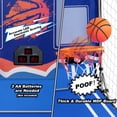 thumbnail image 3 of Dual Shot Basketball Arcade Game, Segmart 81"x44" Foldable Indoor Electronic Arcade Basketball Game with 6 Balls, 8 Modes, LED Scoreboard, Air Pump, Battery Powered for Adults, Blue, 3 of 9