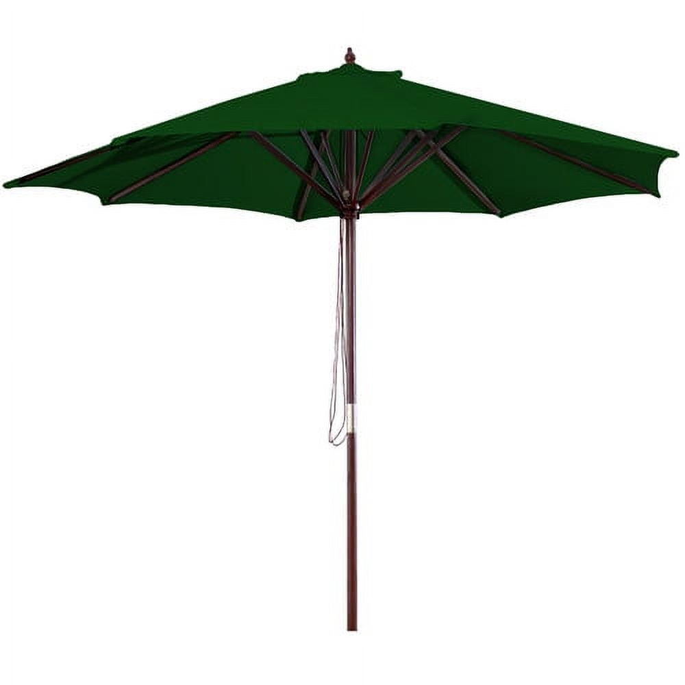 jordan 9ft wood outdoor beach deck tailgating patio bar umbrella 9 Ft Classic Create a calm Abba Patio 9FT Lyon Outdoor